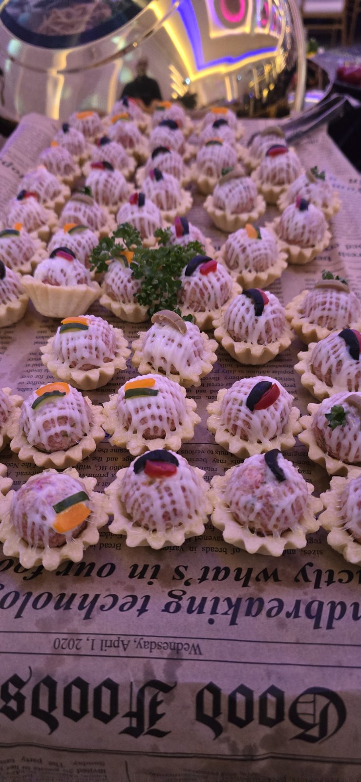 Svečanost sa toplom osvetljenošću